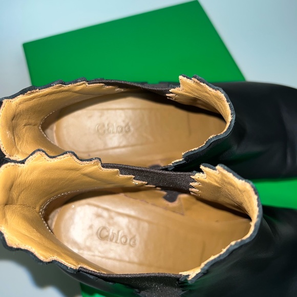 Chloe ITALY heel leather boots! - Picture 2 of 7